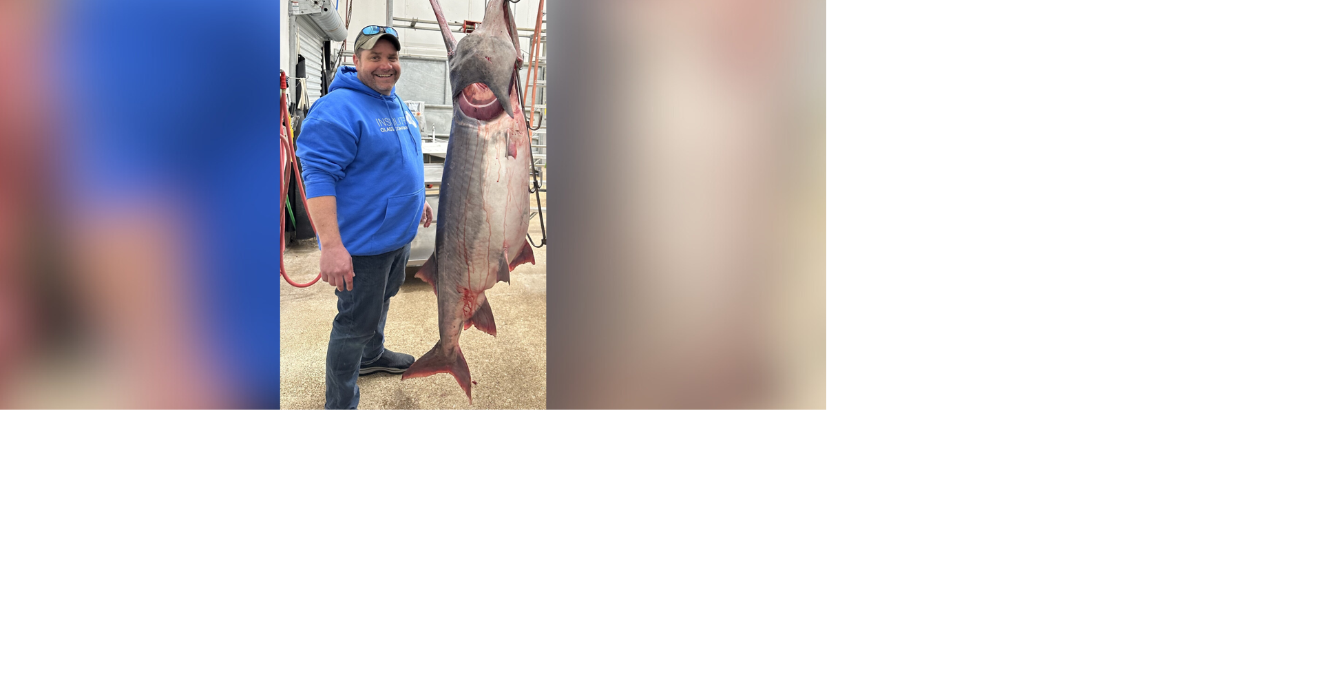 Man catches world-record paddlefish at Lake of the Ozarks