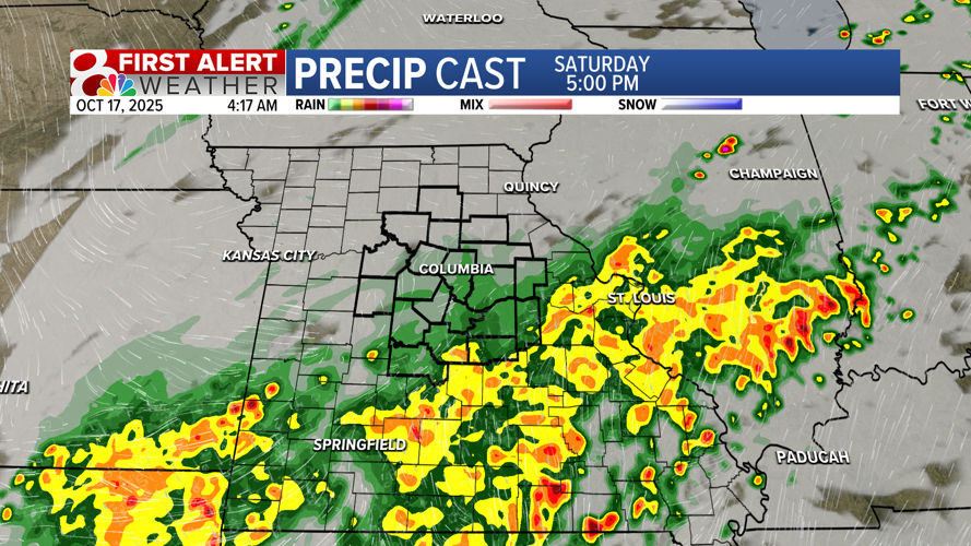 Forecast: Tracking rain chances and cooldown this weekend | Weather ...