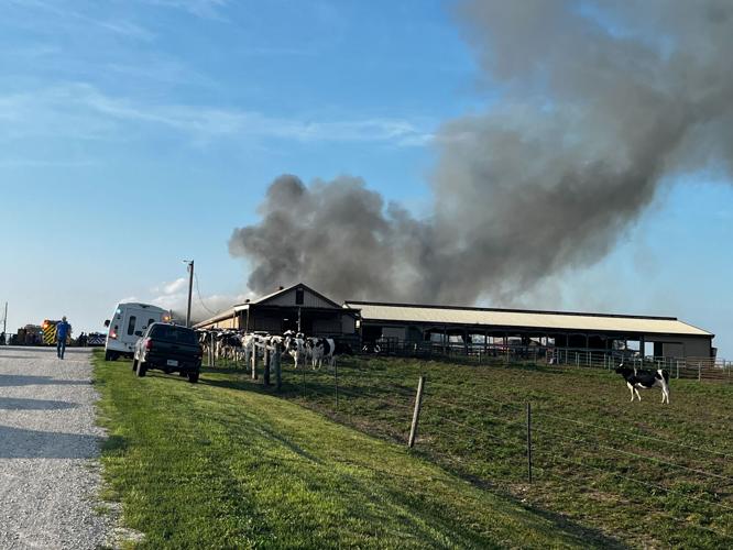 Barn on MU dairy farm considered total loss after fire
