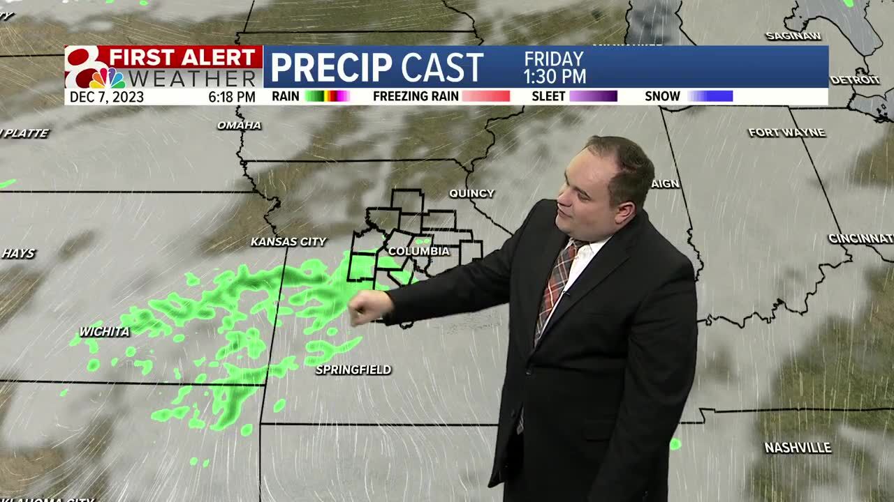 Rain Chances Arrive Earlier On Friday, During The Afternoon | Weather ...