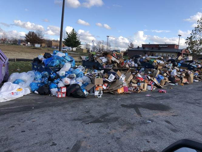 COVID19 leads to overflowing at recycling dropoff centers in Columbia