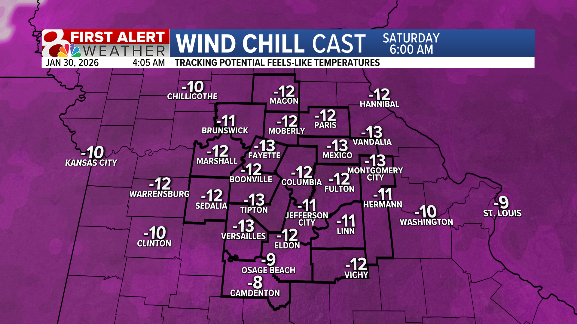 Forecast: Cold into the weekend, warmer next week | Weather | komu.com