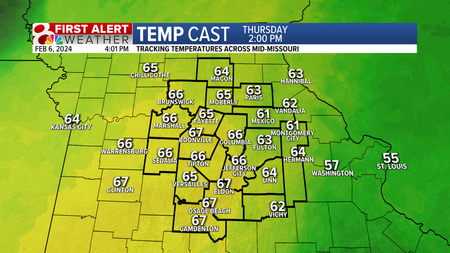 Forecast: The warming trend continues the rest of the week | Weather ...