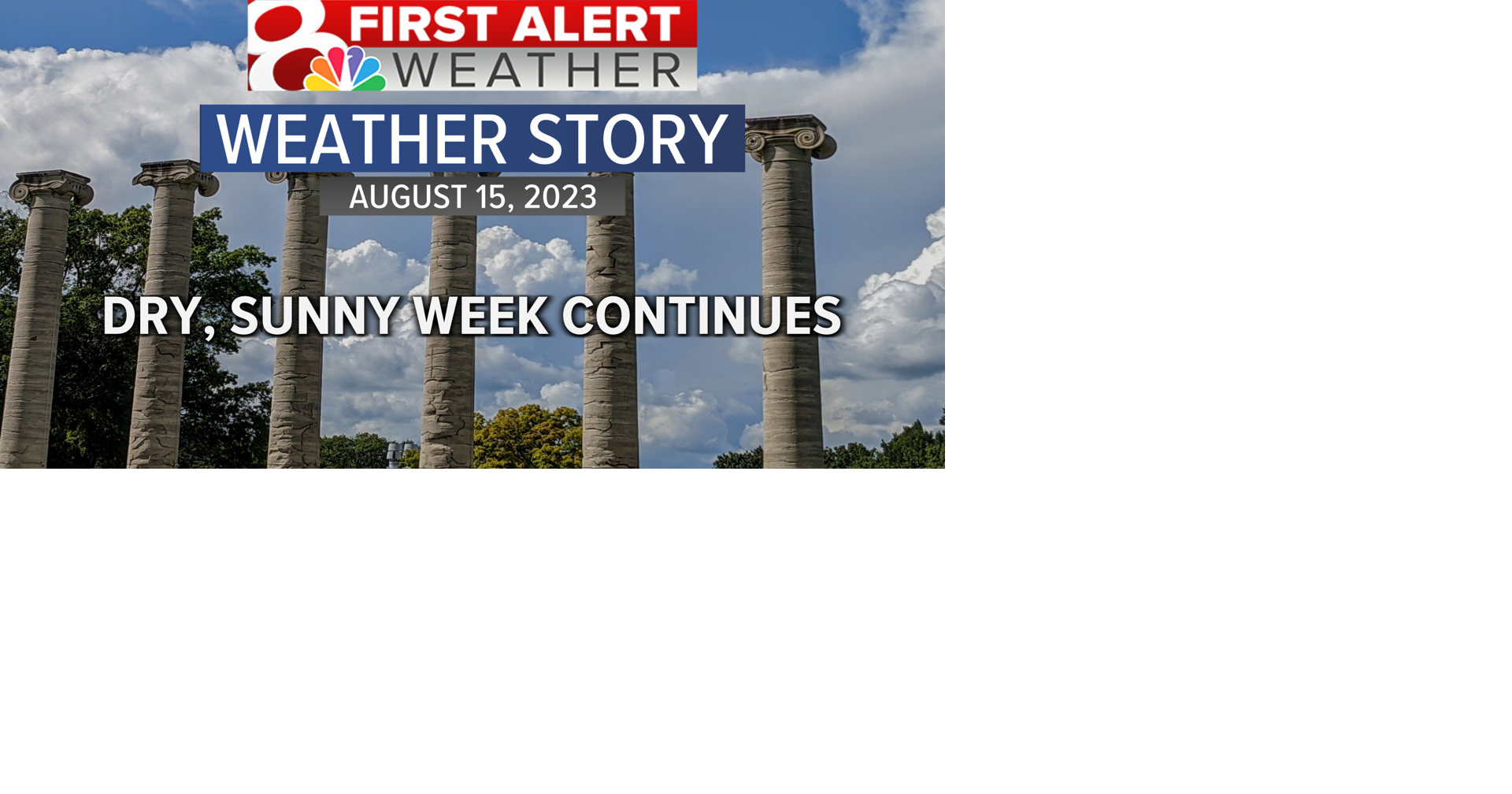 Another Sunny Day with Below-Average Temperatures | Weather | komu.com