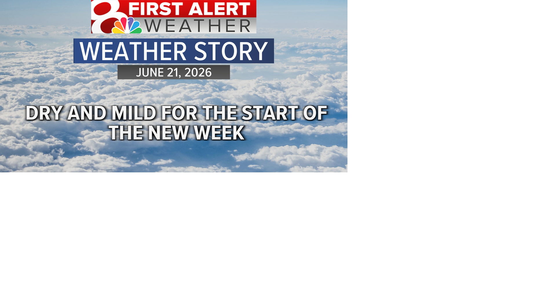 Forecast: Storm chances trending lower tonight, quiet for Monday