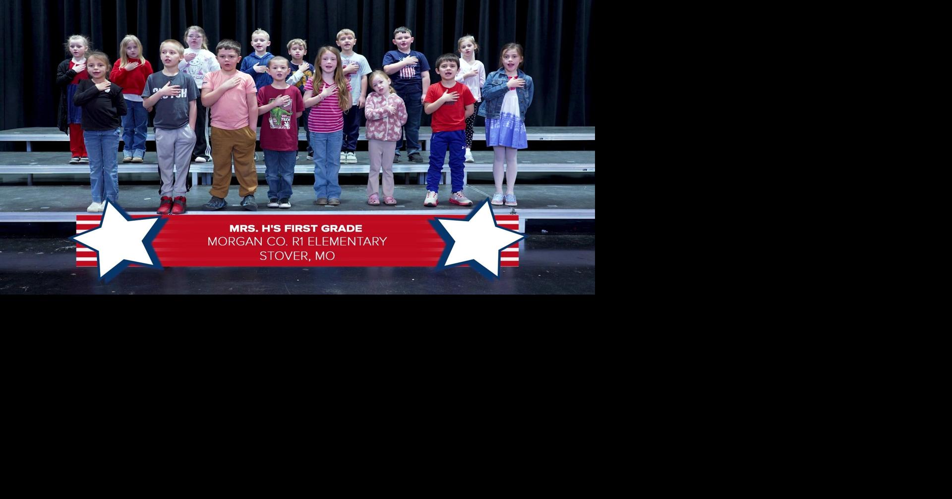 Morgan County R1 - Mrs. H's First Grade | Daily Pledge | komu.com
