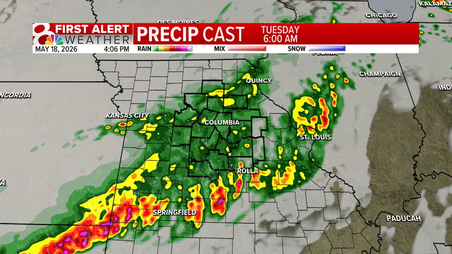 Tracking rain chances into the weekend | Weather | komu.com