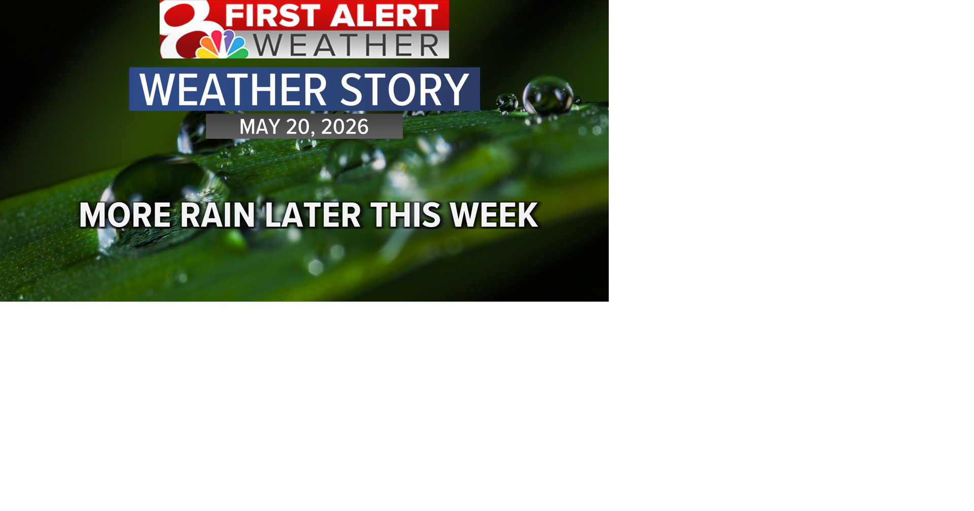 Forecast: Staying dry and cool for Wednesday, more rain later this week ...