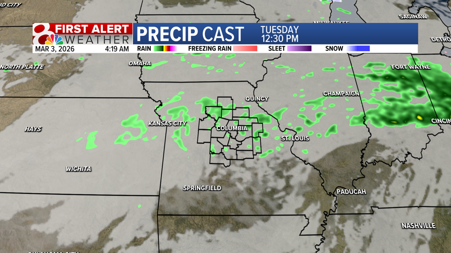 Rain chances continue this week and into the weekend | Weather | komu.com
