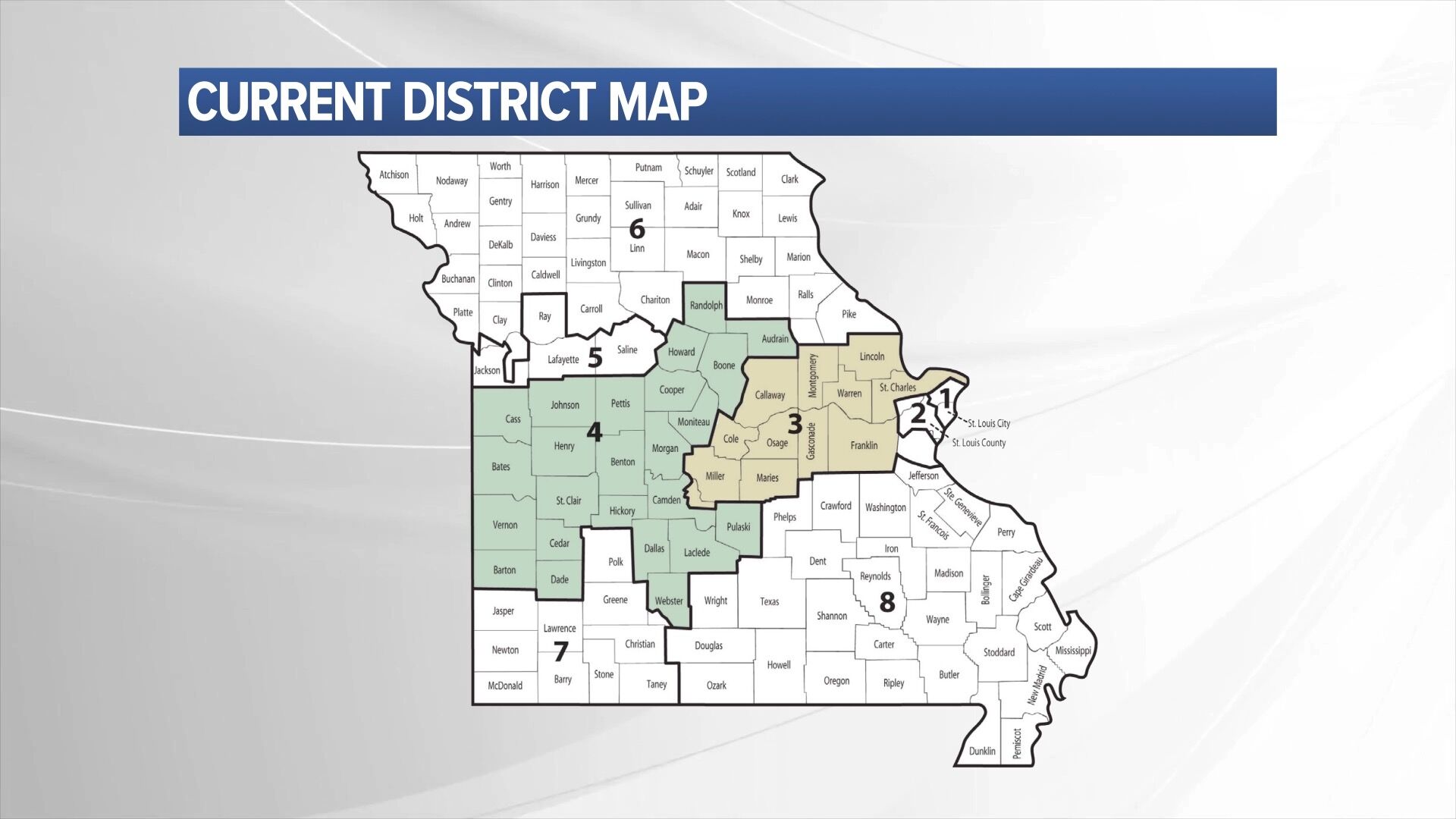 Senate Approves 6-2 Congressional District Map That Splits Boone County ...