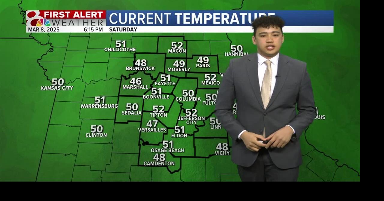 Temperatures are climbing into the 60s and 70s through next week ...