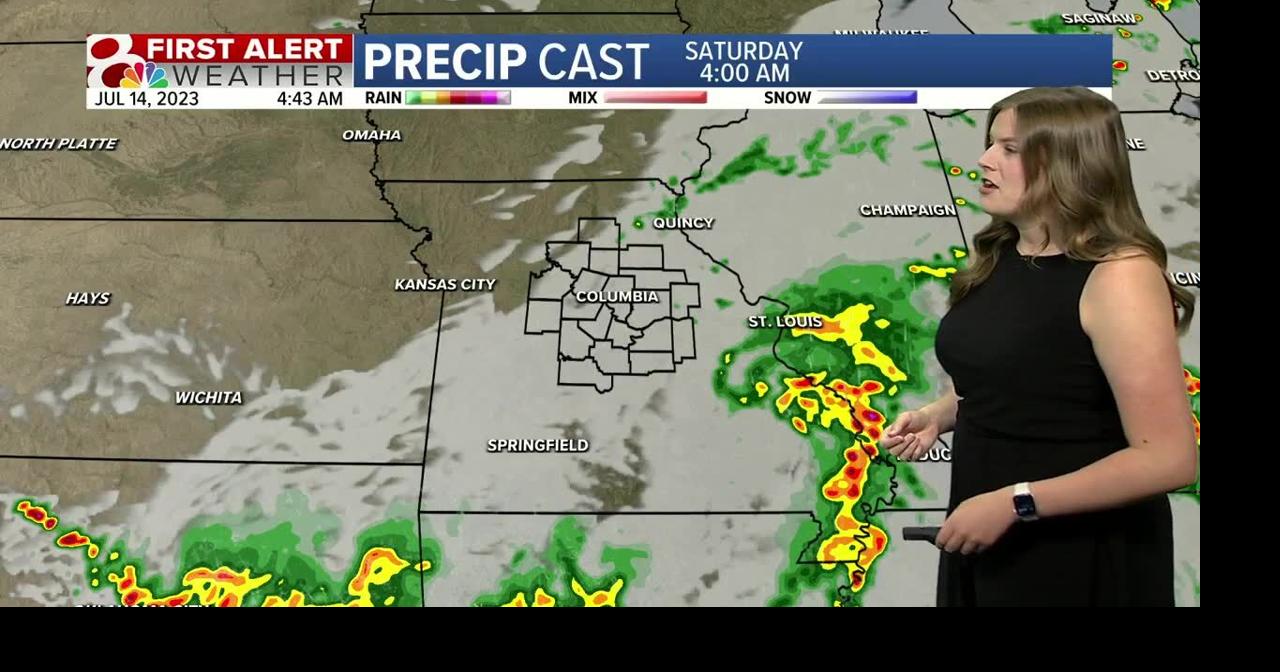 Forecast: Tracking Storm Chances Overnight, Hot Weekend Ahead | Weather ...