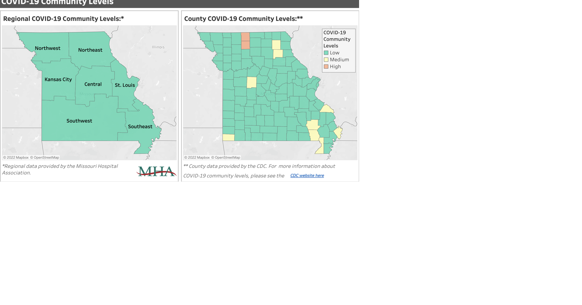Missouri's new COVID19 dashboard reflects endemic policies COVID19