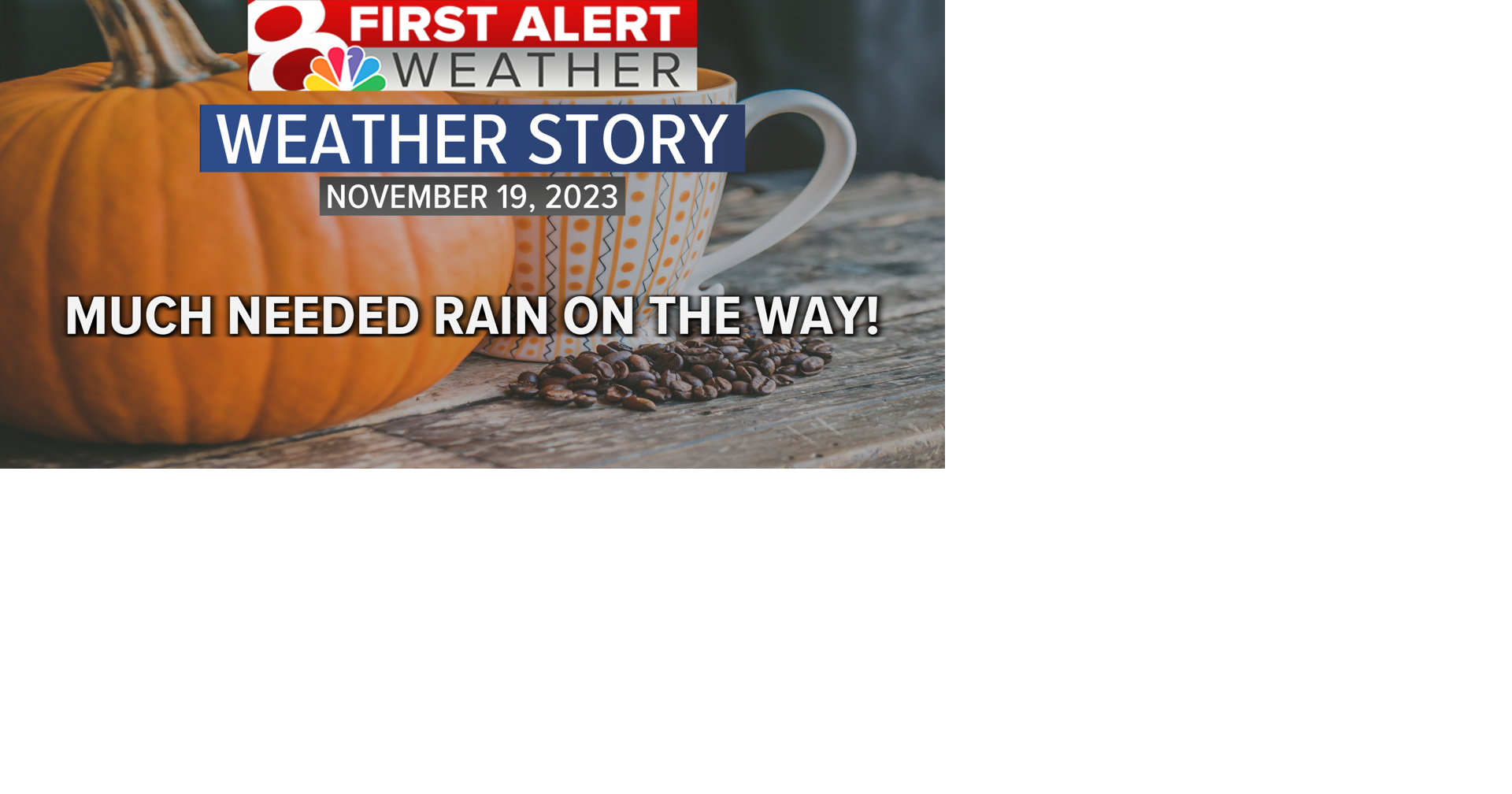 Forecast: Much needed rain on the way | Weather | komu.com