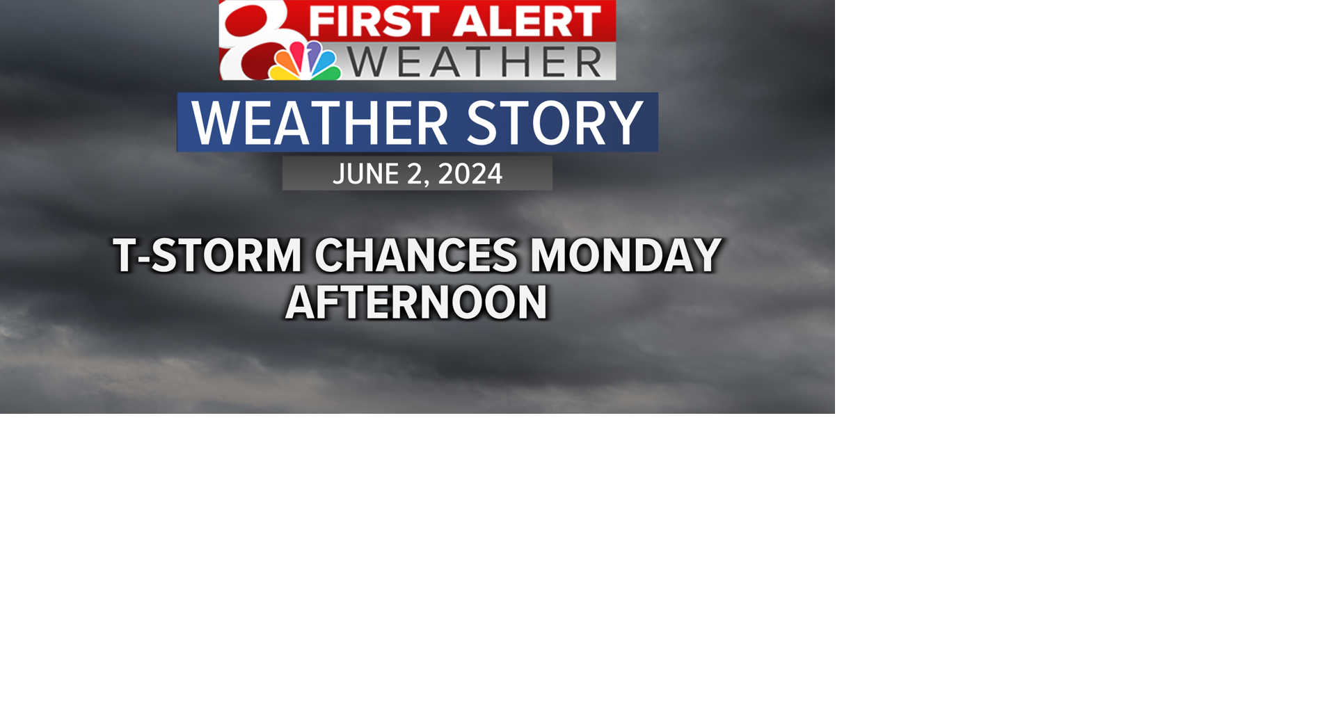 Forecast: Chances of t-storms as we start the week | Weather | komu.com
