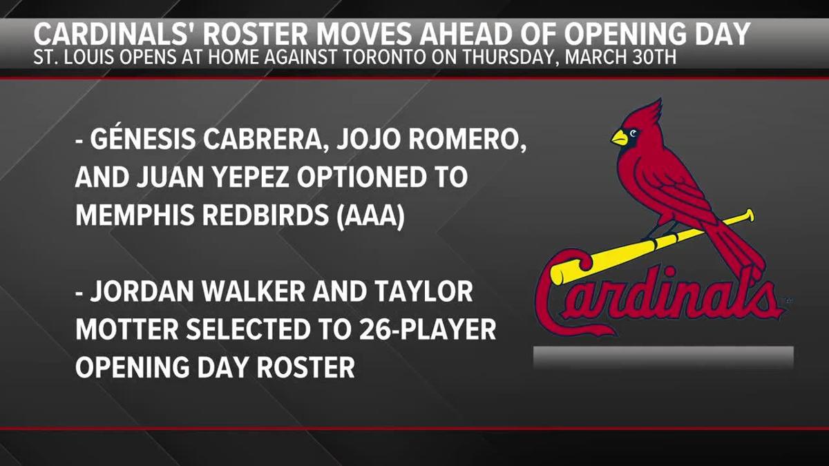 Redbirds set roster