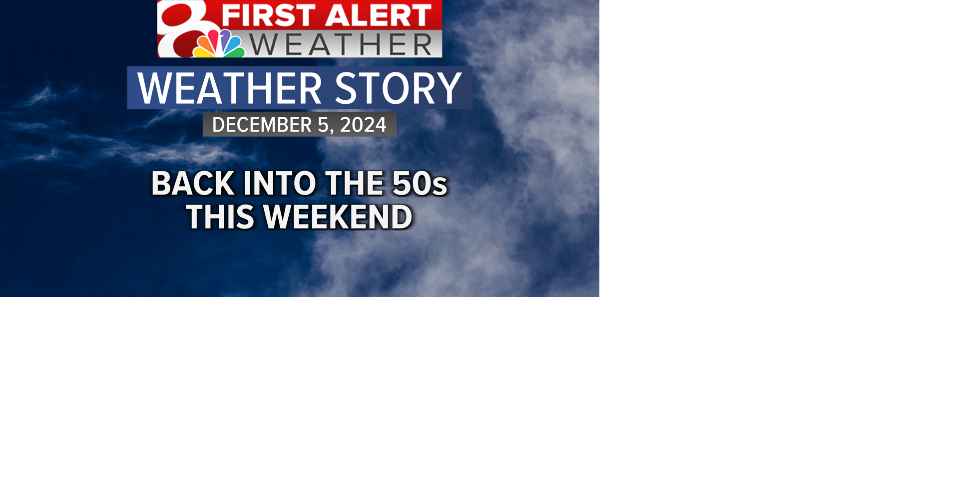 Forecast: A warming trend through the weekend | Weather | komu.com
