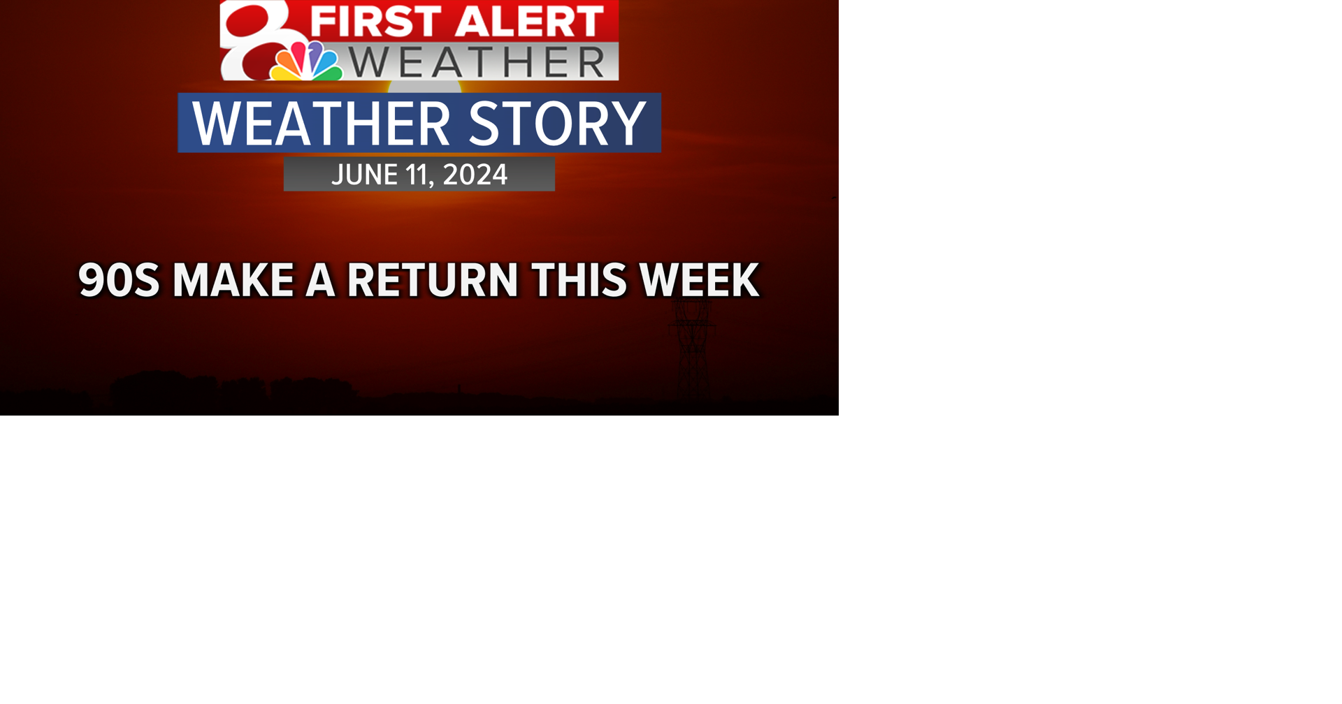 Forecast: Warming trend, 90s into the weekend | Weather | komu.com