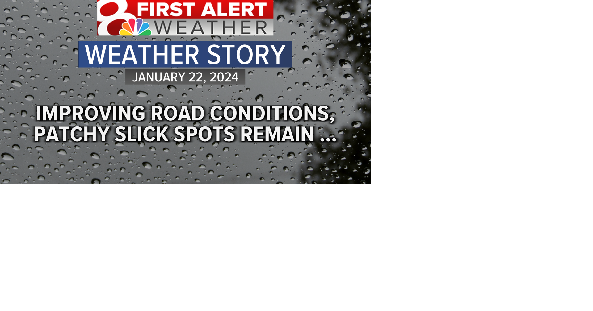 Patchy slick spots possible through Tuesday morning | Weather | komu.com