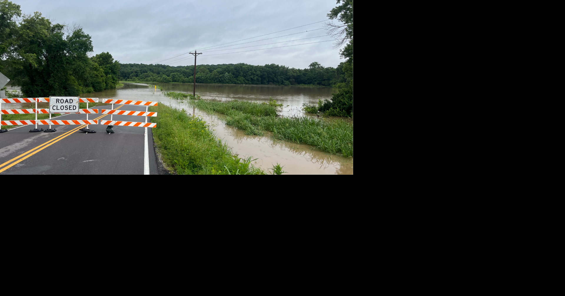 Heavy rain leads to multiple flooded roads in mid-Missouri