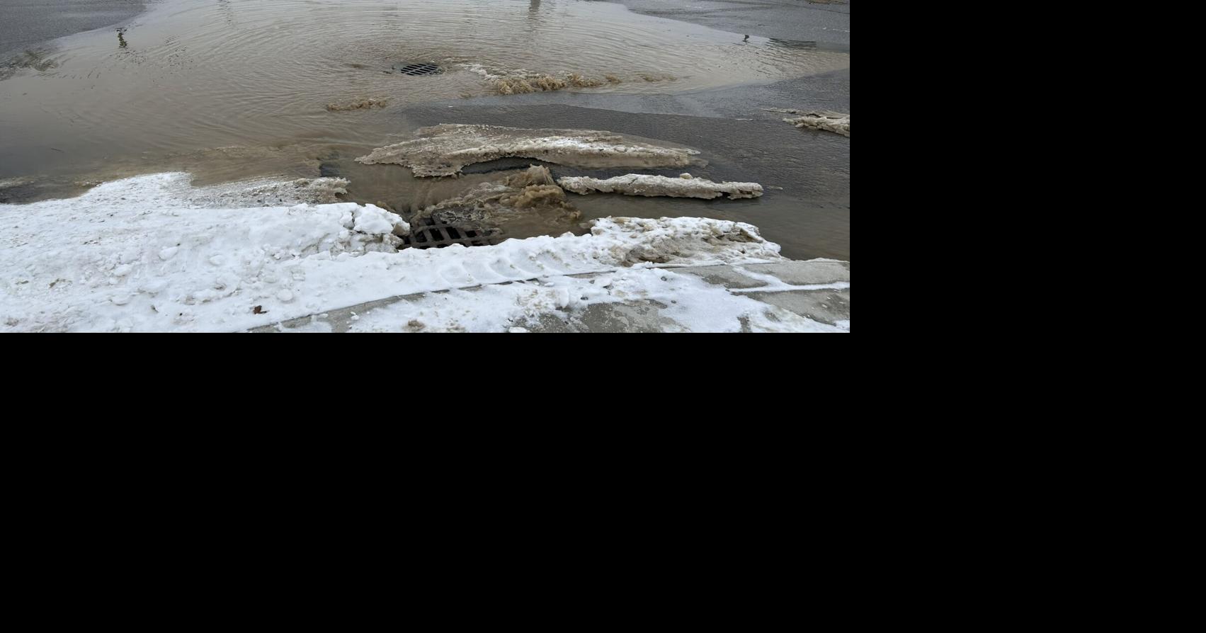 Tis the season for broken water mains