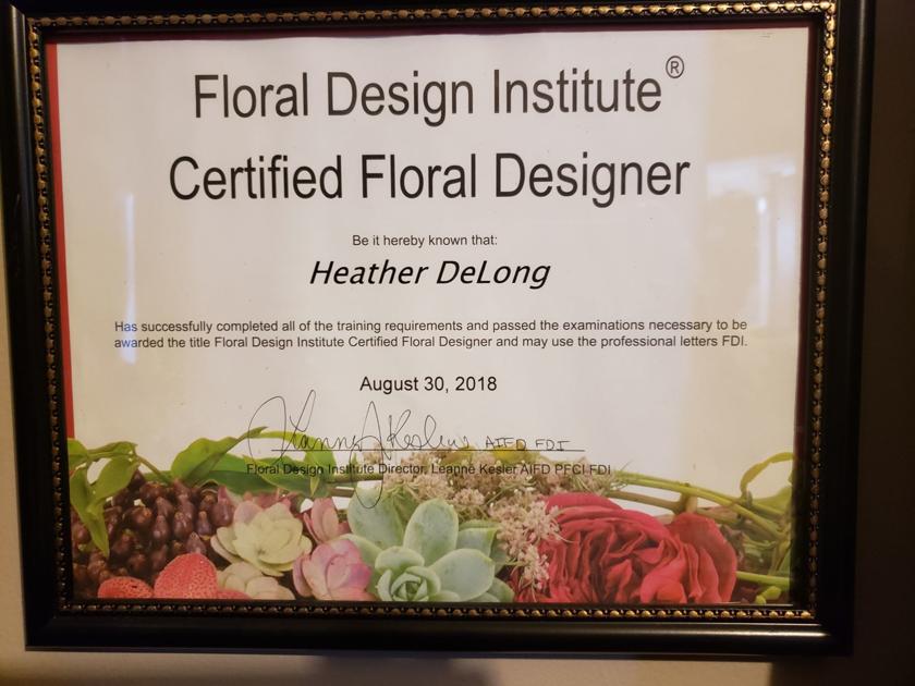 Kendallville Woman Completes Flower School Certification News Sun Kpcnews Com kendallville woman completes flower