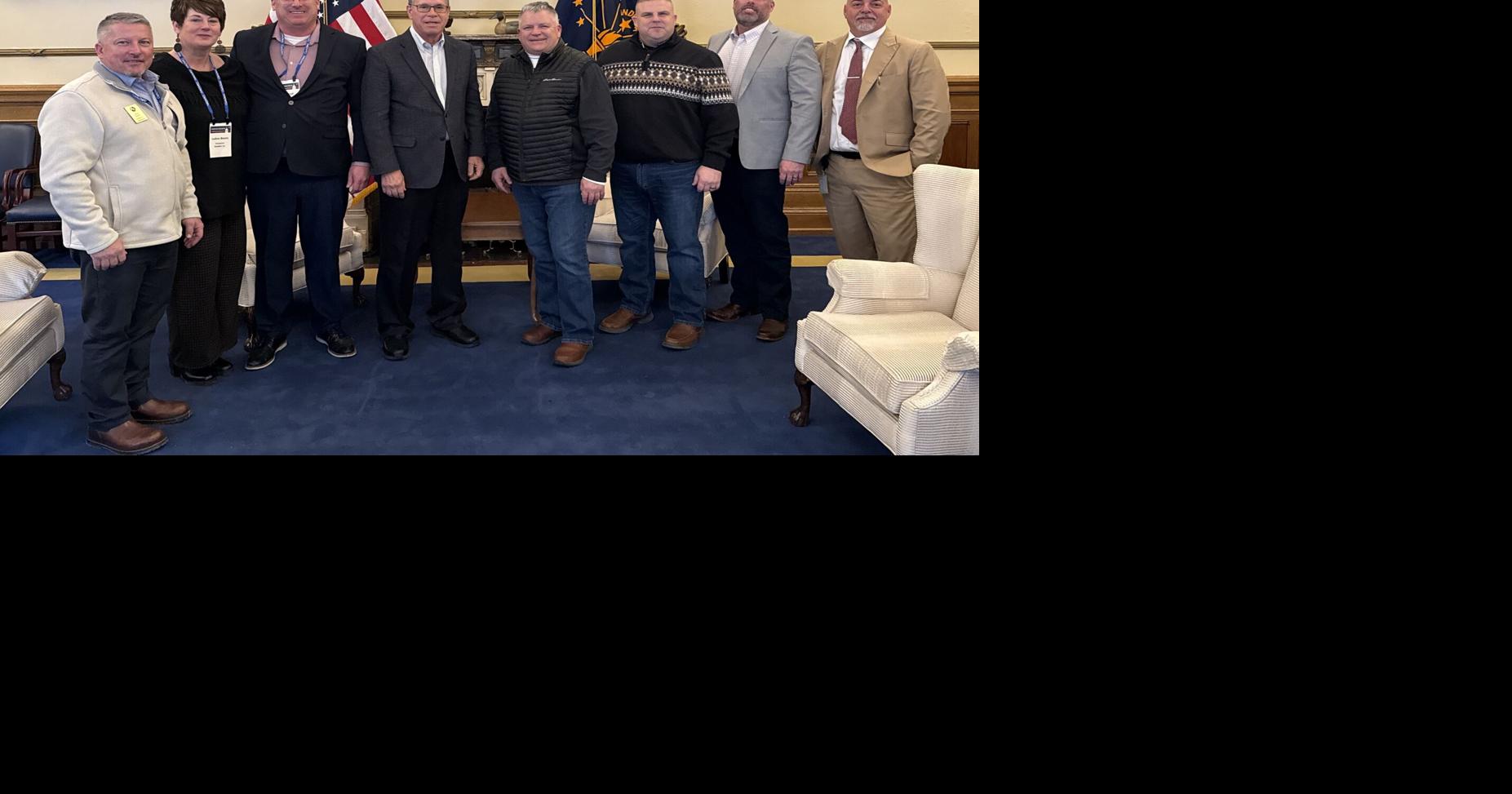 Local officials meet with governor