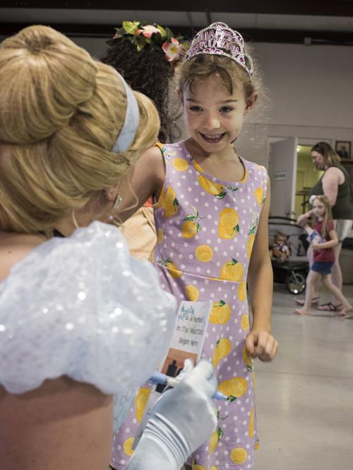 Smiles abounded at the Disney Princess Meet and Greet