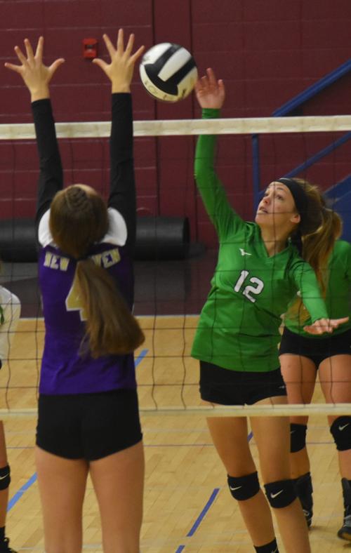 Eastside volleyball's Breanika Steury