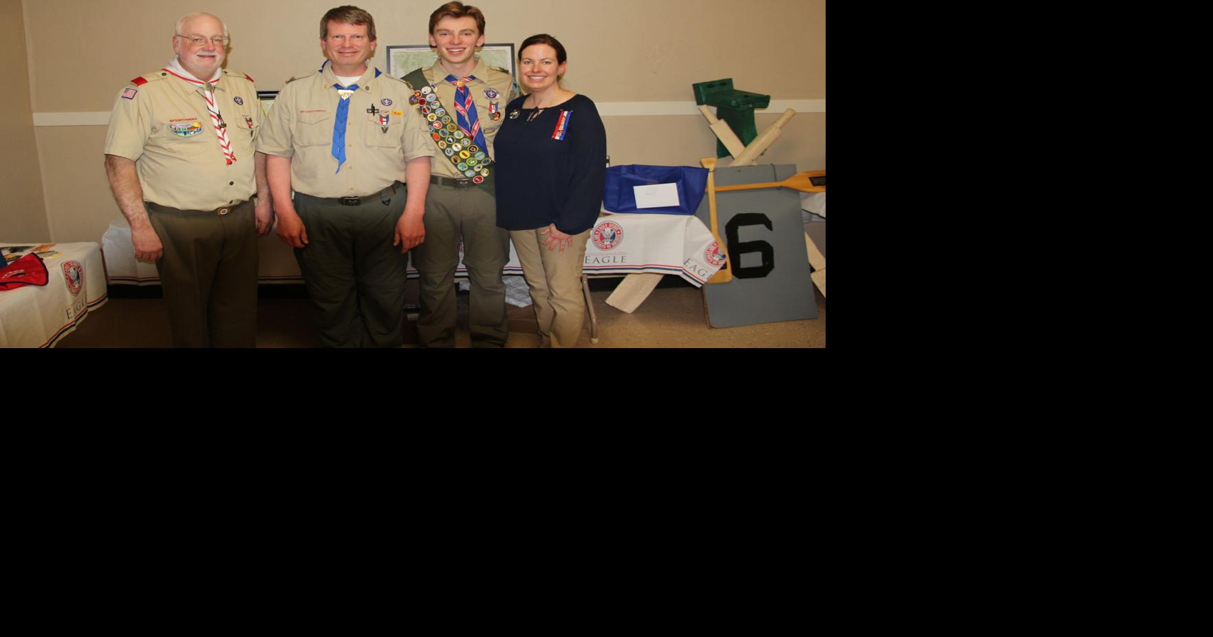 Mason earns Eagle Scout Award