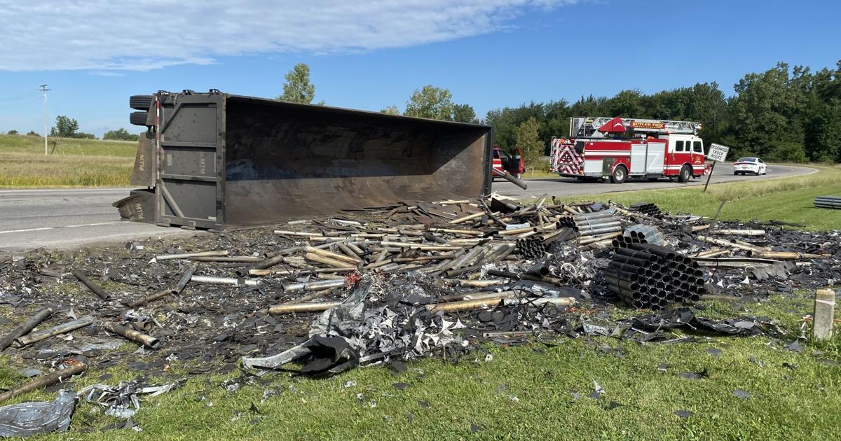 No injuries when scrap truck overturns | Thestar | kpcnews.com