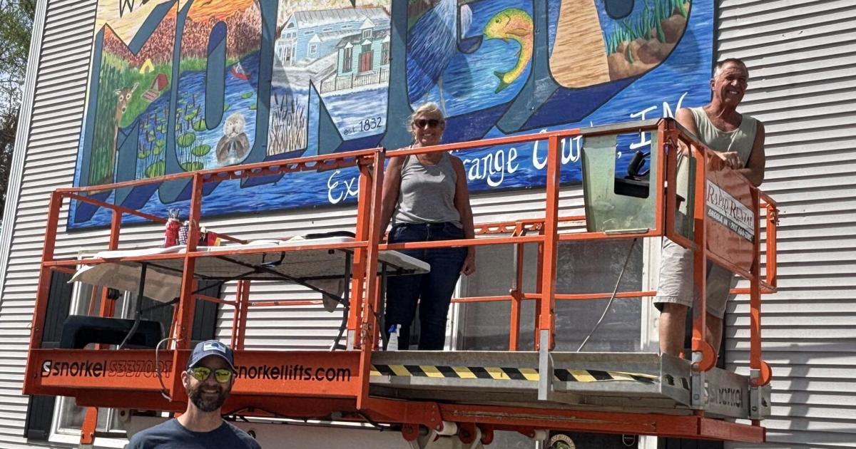 Mongo Indiana Community Building Mongo gets a ‘welcome’ mural | News Sun | kpcnews.com