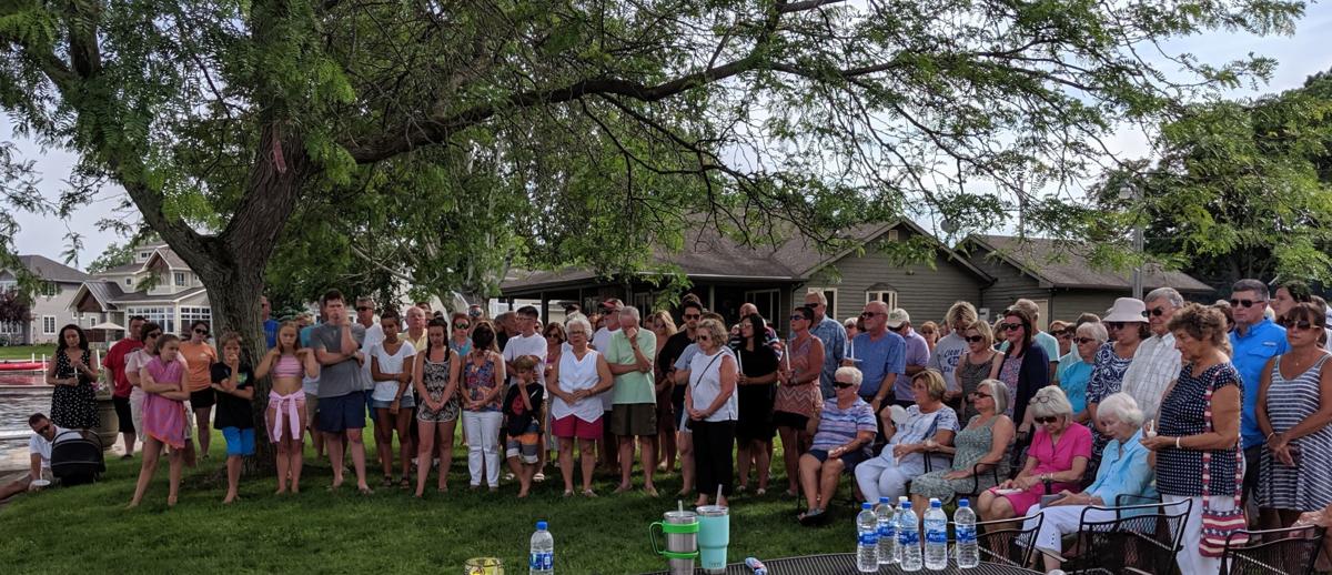 Friends Family Gather To Mourn On Clear Lake - 