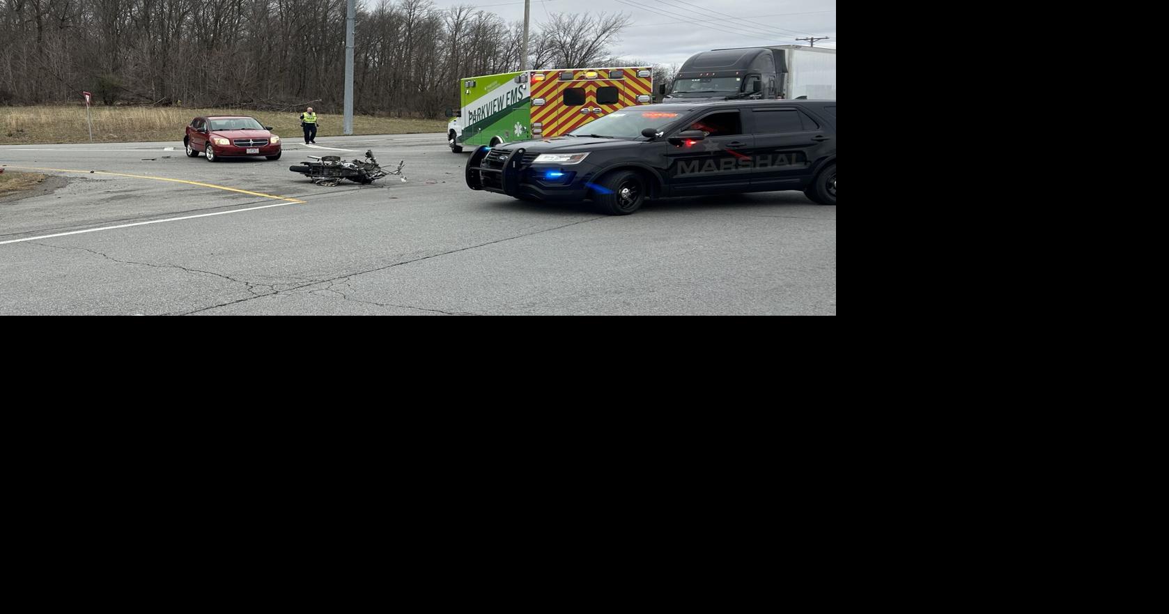 LaOtto man dies in car-motorcycle crash