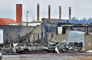 Fire Ravages Former Mushroom Farm News Kpcnews Com