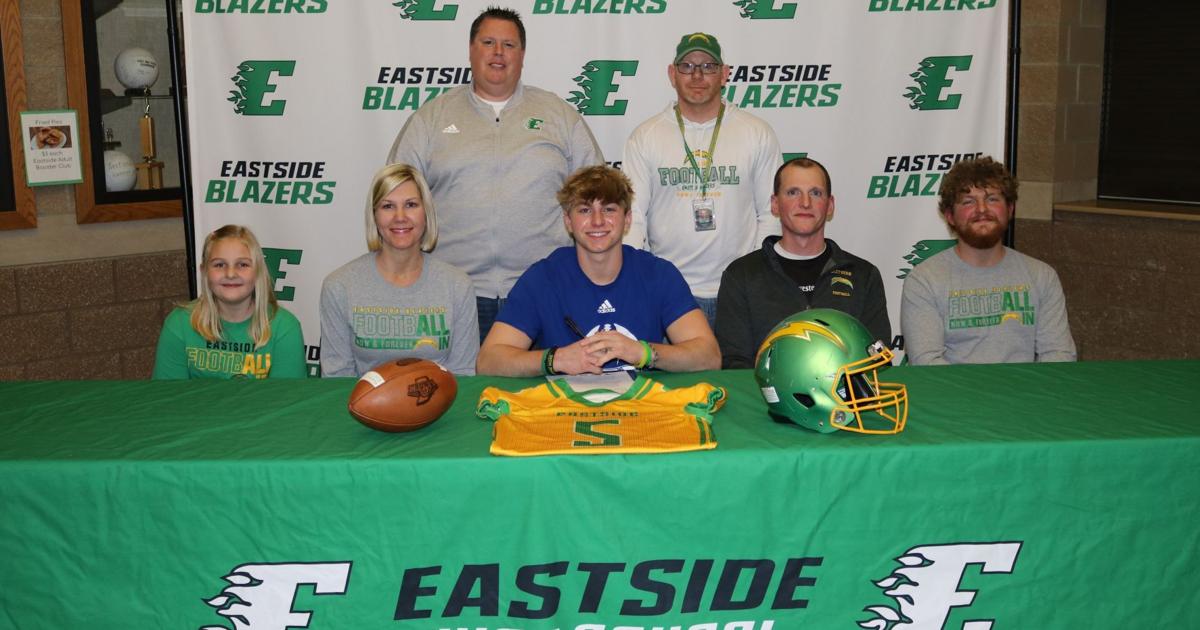 Eastside's Laban Davis signs with Saint Francis | Butler Bulletin ...