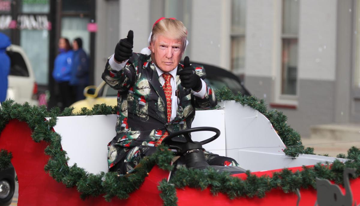 Unique Christmas parade float