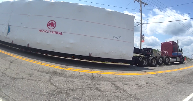 Semi removed after being stuck on railroad tracks