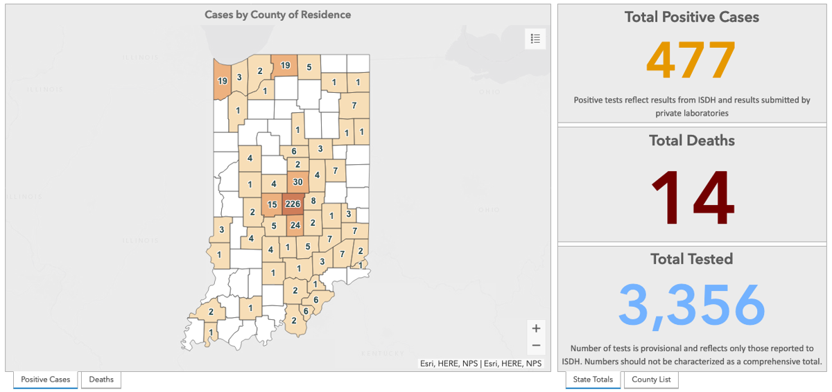 Covid 19 Cases Rise To 477 Dekalb County Appears On Statewide Map Covid 19 Kpcnews Com