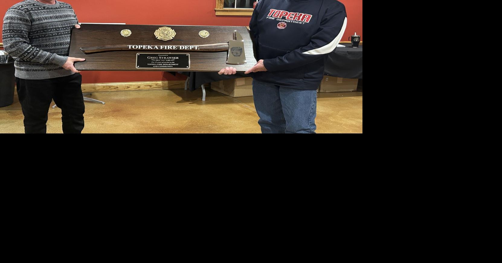 Topeka Volunteer FD recognizes service at 2023 Christmas Banquet News
