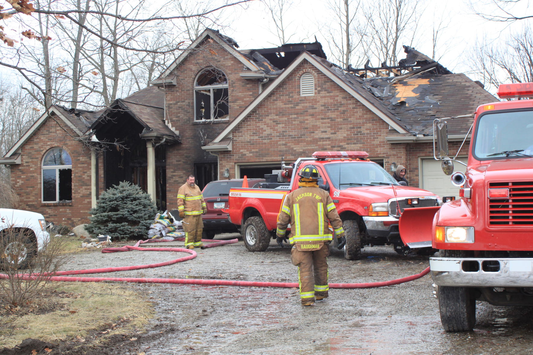 house fire in liberty township ohio