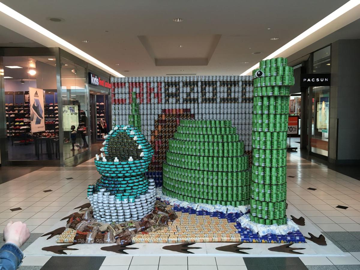 Canstruction Asking For Donations News Sun Kpcnews Com,Diy Banquette Seating Ikea