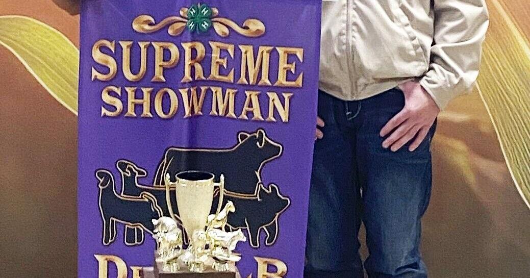 Albaugh is fair's Supreme Showman