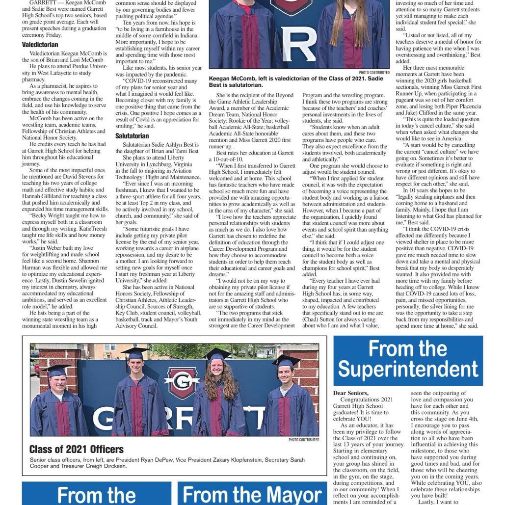 Garrett Graduation 2021