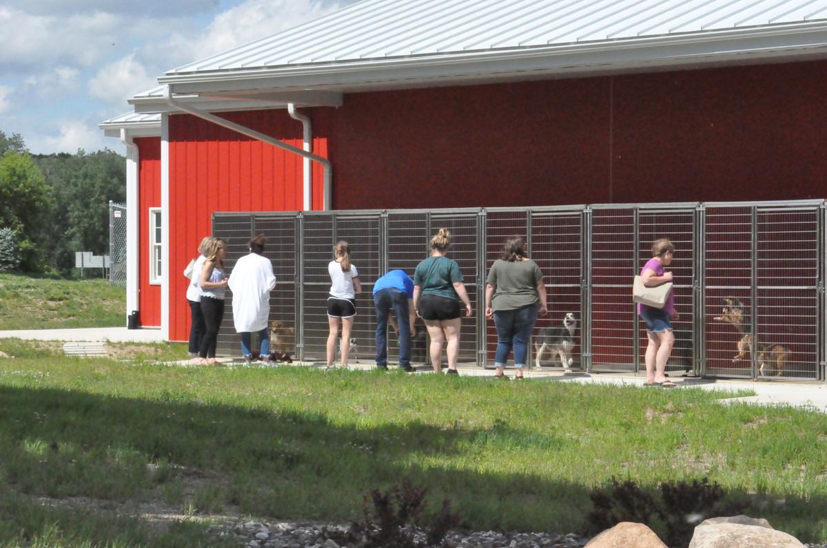 The Asher House visits Community Humane Shelter of Steuben County