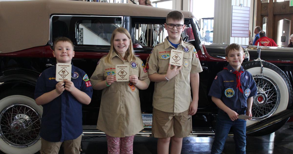Cub Scout Racer Cub Scouts hold Pinewood Derby race | Thestar | kpcnews.com