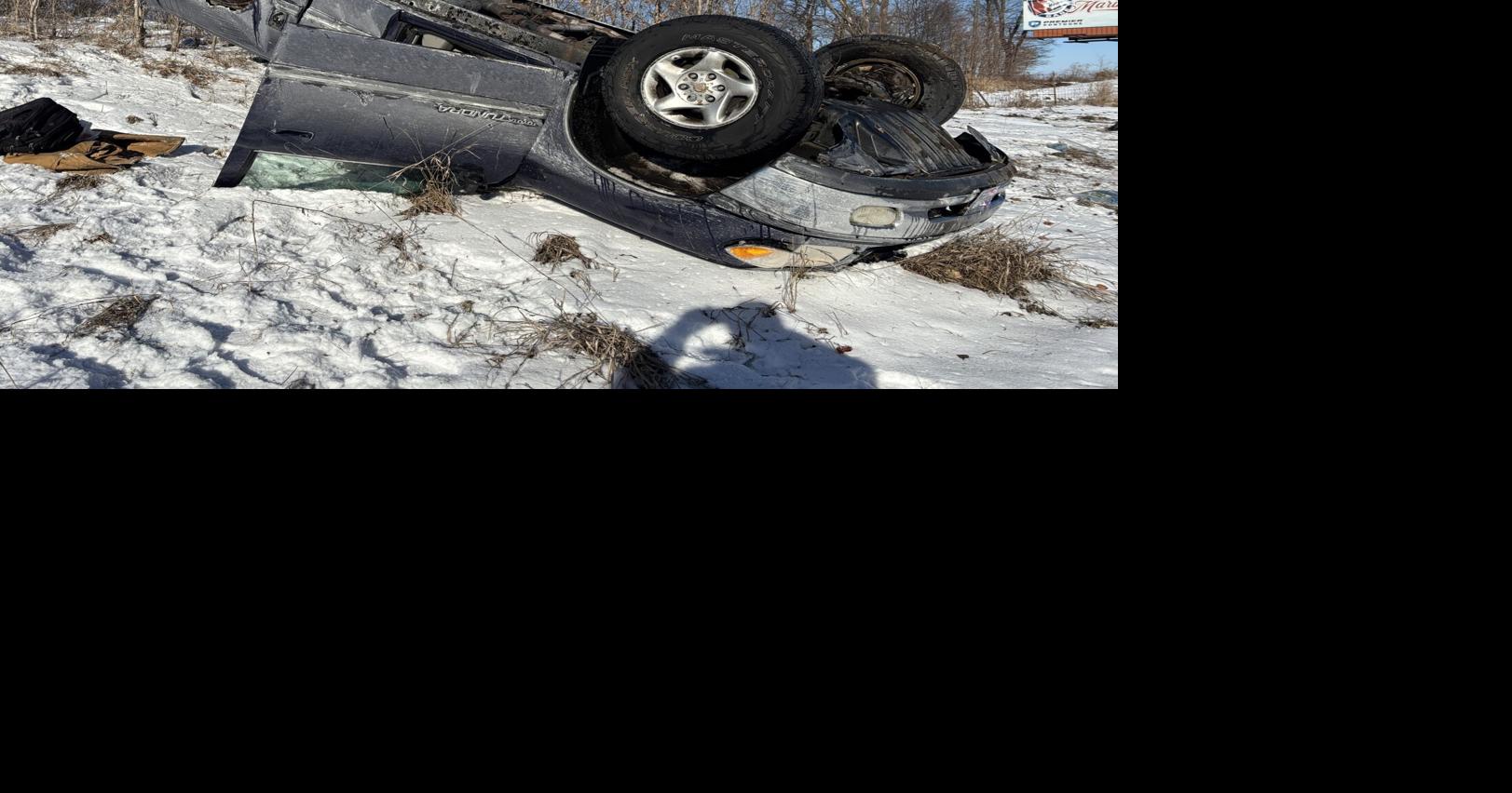 Huntington man injured in crash