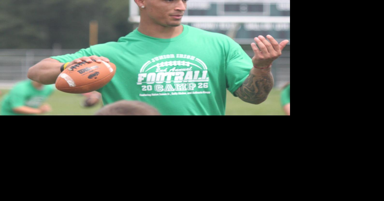 Irish stars shine at Eastside football, softball camps