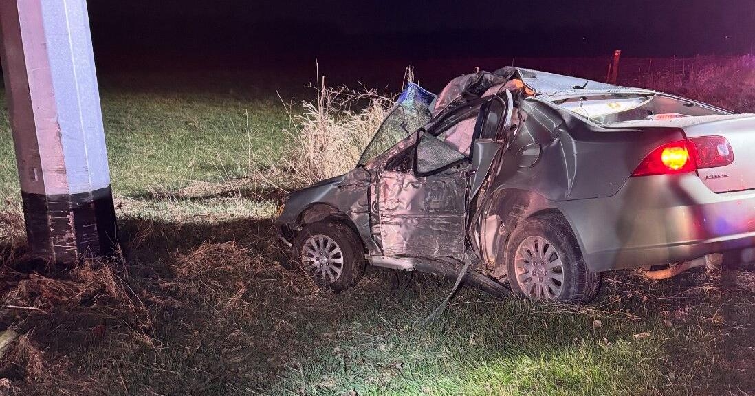 Garrett man dies in single-vehicle crash