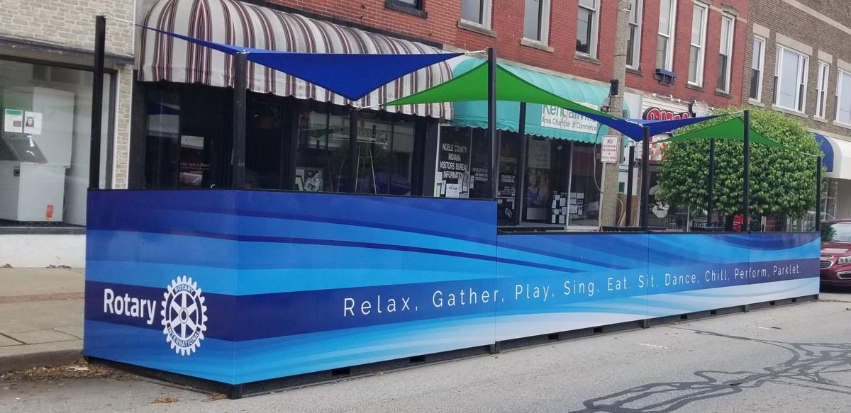 Kendallville parklet now complete | News Sun | kpcnews.com